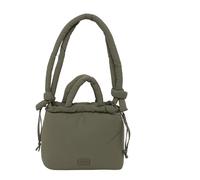 Safta Bolso de mujer MOOS Cápsula acolchado verde, cómodo y resistente, 24x11x24 cm