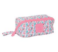 Portatodo Escolar MOOS Flores, Grande Cuadrado