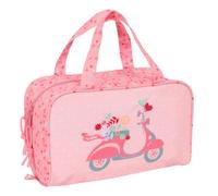 SAFTA Moos Passion - Neceser Rectangular con Asa, Neceser Infantil, Adaptable a Carro, Ideal para Niños de 5 a 14 Años, Cómodo y Versátil, Calidad y Resistencia, 31x14x19 cm