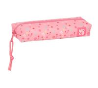 Safta Moos Passion - Portatodo Rectangular Niño, Estuche Infantil, Estuche Niño, Ideal para Niños en Edad Escolar, Cómodo y Versátil, Calidad y Resistencia, 22x7x40 cm