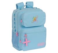 Safta MUNICH AZUL CAPRI - Mochila para Portátil 14.1", Ideal para Jóvenes de Diferentes Edades, Cómoda y Versátil, Calidad y Resistencia, 33x16x42 cm, Color