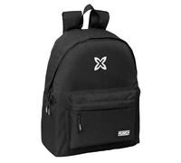 Safta Mochila infantil MUNICH BÁSICOS, resistente, cómoda y versátil, 33x15x42 cm, Negro