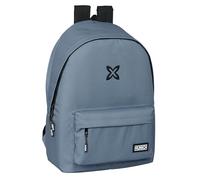 Safta MUNICH BÁSICOS - Mochila para Portátil 15.6" y USB, Ideal para Jóvenes de Diferentes Edades, Tejido Reciclado, Cómoda y Versátil, Calidad y Resistencia, 31x18x44 cm, Color Gris