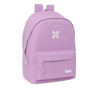 Safta MUNICH BÁSICOS - Mochila para Portátil 15.6" y USB, Ideal para Jóvenes de Diferentes Edades, Tejido Reciclado, Cómoda y Versátil, Calidad y Resistencia, 31x18x44 cm, Color Lila
