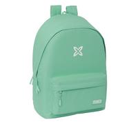 Safta Mochila para portátil MUNICH BÁSICOS 15,6" USB Tejido reciclado Turquesa 31x18x44 cm