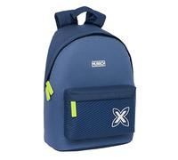 Safta Mochila juvenil MUNICH BLUE INDIGO para portátil 14.1" cómoda y resistente 31x16x41 cm