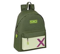 Safta MUNICH BRIGHT KHAKI - Day Pack Infantil, Mochila Infantil, Calidad y Máxima Resistencia, Cómoda y Versátil, 33x15x42 cm, Color Caqui