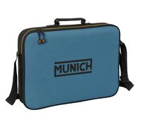 Safta MUNICH - Cartera Extraescolares, Maletín Portatodo, Bandolera, Cómoda y Versátil, Calidad y Resistencia, 38x6x28 cm