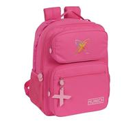 Safta MUNICH FRESA - Mochila para Portátil 14.1", Ideal para Jóvenes de Diferentes Edades, Cómoda y Versátil, Calidad y Resistencia, 33x16x42 cm, Color