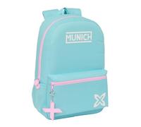 Safta MUNICH HEAVEN - Mochila Escolar Infantil, Ideal para Niños de Diferentes Edades, Cómoda y Versátil, Calidad y Resistencia, 30x14x46 cm, Color Celeste