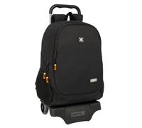 Safta Mochila escolar con carro MUNICH LAGOON 905 Grande, cómoda y resistente 32x16x44 cm