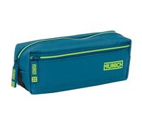 Safta MUNICH LAND - Portatodo Triple Pequeño, Estuche Infantil, Estuche Niño, Ideal para Niños en Edad Escolar, Cómodo y Versátil, Calidad y Resistencia, 22x6x8.5 cm