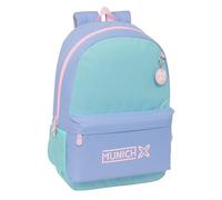 Safta Mochila Escolar MUNICH MELLOW Infantil Cómoda y versátil 30x14x46 cm
