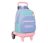 Safta MUNICH MELLOW - Mochila Grande con Ruedas, Compact Evolución, Extraíble, Ideal para Niños de Diferentes Edades, Cómoda y Versátil, Calidad y Resistencia, 33x22x45 cm