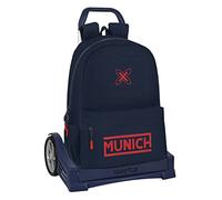 Mochila Escolar MUNICH Flash, Grande 43 cm. Con Carro EVOLUTION