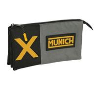 MUNICH MOONLESS - Portatodo Triple, Estuche Infantil, Estuche Niño, Ideal para Niños en Edad Escolar, Cómodo y Versátil, Calidad y Resistencia, 22x3x12 cm, Color