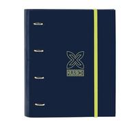 Safta MUNICH NORTH - Carpeta 4 Anillas de 35 cm con 100 Hojas A4, Ideal para Niños de Diferentes Edades, Cómoda y Versátil, Calidad y Resistencia, 27x3.5x32 cm