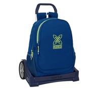 Safta MUNICH NORTH - Mochila Escolar, Espalda Ergonómica, con Carro Evolution, Ideal para Niños de Diferentes Edades, Cómoda y Versátil, Calidad y Resistencia, 32x16x44 cm
