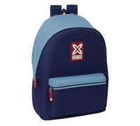 Safta MUNICH ROYAL - Mochila para Portátil 15.6" y USB, Ideal para Jóvenes de Diferentes Edades, Tejido Reciclado, Cómoda y Versátil, Calidad y Resistencia, 31x18x44 cm, Color Azul