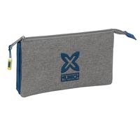 Safta Munich Street - Portatodo Triple, Estuche Infantil, Estuche Niño, Ideal para Niños en Edad Escolar, Cómodo y Versátil, Calidad y Resistencia, 22x3x12 cm