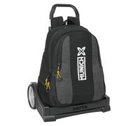 Safta MUNICH TOPO - Mochila Escolar, Espalda Ergonómica, con Carro Evolution, Ideal para Niños de Diferentes Edades, Cómoda y Versátil, Calidad y Resistencia, 32x16x44 cm