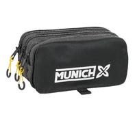 Safta Munich Topo - Portatodo Triple Big, Estuche Infantil, Estuche Niño, Ideal para Niños en Edad Escolar, Cómodo y Versátil, Calidad y Resistencia, 21.5x8x10 cm