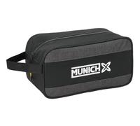 Safta Munich Topo - Zapatillero Mediano, Multiusos, Portatodo, Deporte, Extraescolares, Fútbol, Cómodo y Versátil, 29x14x15 cm