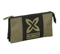 MUNICH WEST - Portatodo Triple, Estuche Infantil, Estuche Niño, Ideal para Niños en Edad Escolar, Cómodo y Versátil, Calidad y Resistencia, 22x3x12 cm