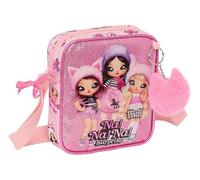 Safta NANANA FABULOUS - Bandolera Pequeña, Bandolera Infantil, Bolso Niño, Ideal para Niños de 5 a 14 Años, Cómoda y Versátil, Calidad y Resistencia, 16x4x18 cm, Color Rosa