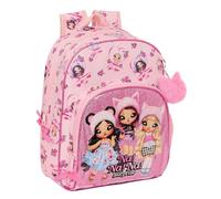 Safta NANANA FABULOUS - Mochila Infantil, Ideal para Niños de Diferentes Edades, Cómoda y Versátil, Calidad y Resistencia, 28x10x34 cm, Color Rosa