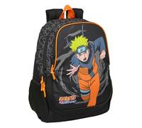 Safta NARUTO - Mochila Escolar Infantil, Ideal para Niños de Diferentes Edades, Cómoda y Versátil, Calidad y Resistencia, 32x16x44 cm