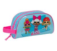 SAFTA | NECESER ADAPT. A CARRO LOL SURPRISE! "DIVAS" - Neceser Material Resistente y Fácil de Limpiar - Neceser porta Objetos Compartimientos con Cremallera - Neceser Diseño Único y Licencia Oficial