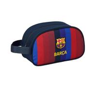 SAFTA | Neceser Adaptable a Carro FC Barcelona 1ª Equipación 26/27, Organizador Escolar con Asa Lateral, Compartimento con Cremallera, Licencia Oficial, Medidas 26x12x15 cm