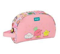 SAFTA | Neceser Adaptable a Carro Mr. Wonderful Comic, Organizador Escolar con Asa Lateral, Bolsillo Interior con Cremallera, Cierre Superior, Bolsa de Aseo Escolar, Medidas 28x10x18 cm
