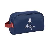 SAFTA | Neceser El Pulpo con Organizadores Interiores, Interior Forrado y Asa de Mano Lateral, Portatodo de Aseo Escolar y Viaje, Cremallera Superior, Bolsa de Aseo Escolar, Medidas 24x10x15 cm