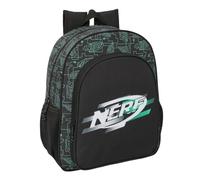 Safta NERF GAME - Mochila Junior, Adaptable a Carro, Ideal para Niños de Diferentes Edades, Cómoda y Versátil, Calidad y Resistencia, 32x12x38 cm