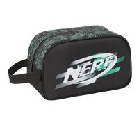 SAFTA NERF Game - Neceser Escolar Infantil Mediano con Asa, Neceser Infantil, Adaptable a Carro, Fácil Limpieza, Cómodo y Versátil, Calidad y Resistencia, 26x12x15 cm