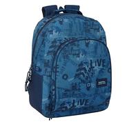 Safta NEW EDITION - Mochila Escolar Adaptable a Carro, Mochila, Ideal para Niños de Diferentes Edades, Cómoda y Versátil, Calidad y Resistencia, 32x15x42 cm