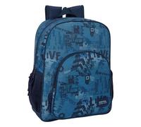 Safta NEW EDITION - Mochila Escolar Niño, Mochila Infantil, Adaptable a Carro, Ideal para Niños en Edad Escolar, Cómoda y Versátil, Calidad y Resistencia, 32x12x38 cm