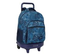 Safta New Edition - Mochila Grande con Ruedas, Compacta, Extraíble, Ideal para Niños de Diferentes Edades, Cómoda y Versátil, Calidad y Resistencia, 33x22x45 cm