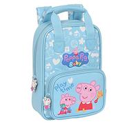 Safta, Mochila Infantil Con Asas Peppa Pig Baby 20X28X8Cm Unisex niños, Multicolor, Estándar