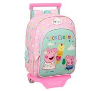Mochila Con Carro 705 Peppa Pig "Ice Cream" 26 x 34 x 11 cm.
