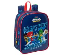 Safta PJMASKS Ready - Mochila Infantil, Mochila Niño, Mochila Escolar, Adaptable a Carro, Ideal para Guardería, Cómoda y Versátil, Calidad y Resistencia, 22x10x27 cm, Color Azul Marino