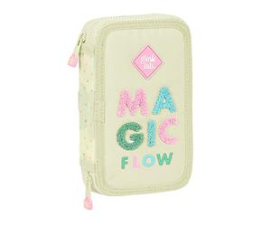 Safta PLUMIER DOBLE PQÑO 28 pcs GLOWLAB MAGIC FLOW