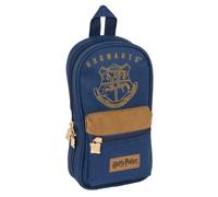 Safta, Plumier Mochila C/4 Port.Vacio Harry Potter Magical 12X23X5Cm Unisex niños, Multicolor, Estándar