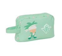 Safta | Portadesayunos Térmico Real Betis Balompié Preescolar, Bolsa Almuerzo Infantil con Interior Forrado de Aluminio Frío-Calor, Compartimento con Cremallera y Asa Lateral, Medidas 21,5x6,5x12 cm