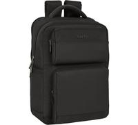 Safta Portátil 13,3" a 15,6" Puerto USB y Diseño Ejecutivo | Mochila Oficina, Universidad y Viajes, Unisex Adulto, Urban Black, Mediano