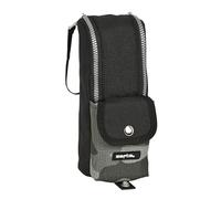 Safta - Portatodo con Asa, Estuche Infantil, Estuche Niño, Ideal para Niños en Edad Escolar, Cómodo y Versátil, Calidad y Resistencia, 6x21x6 cm, Color Negro