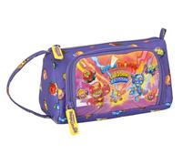 Portatodo Con Bolsillo Desplegable Lleno Superthings Guardians Of Kazoom 20 x 11 x 8,5 cm.