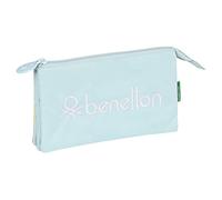 Safta-Portatodo Triple Benetton Fantasy 22X12X3Cm, Multicolor (842217744)